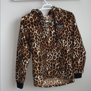 Victoria secret sweater with hoodie